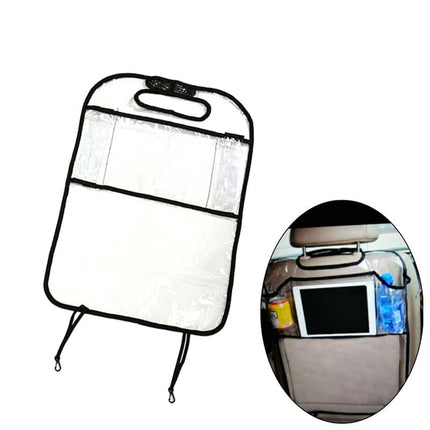 Transparent Car Seat Back Protector and Organizer - wnkrs