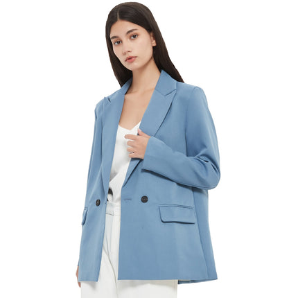 Women's Double Breasted Blazer - Wnkrs