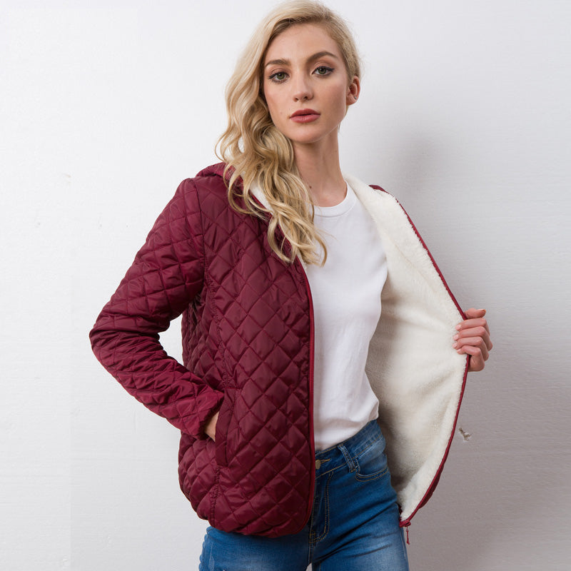 Women's Quilted Autumn Down Jacket