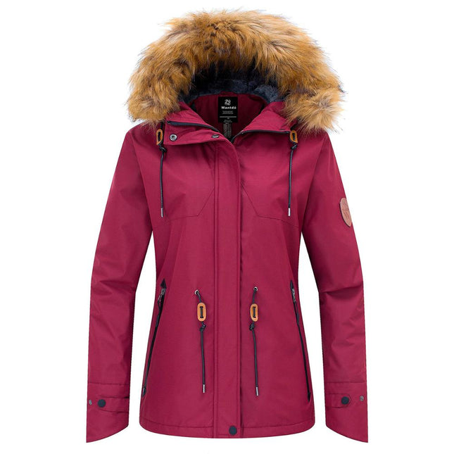 Women's 150D Jacquard Warm Jacket - Wnkrs