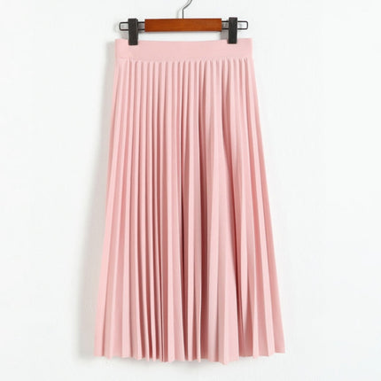 Women's High Waist Pleated Skirt - Wnkrs