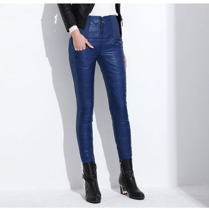 Fashion Winter Warm High-Waisted Women's Pants - Wnkrs