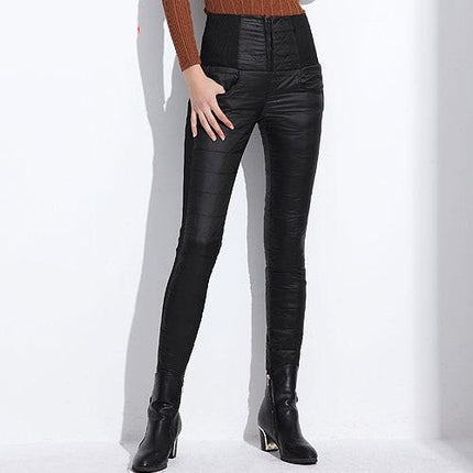 Fashion Winter Warm High-Waisted Women's Pants - Wnkrs