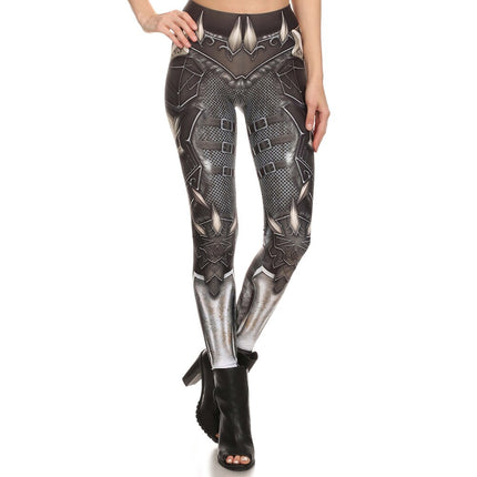 Fashion Casual Skull Printed Elastic Women’s Leggings - Wnkrs