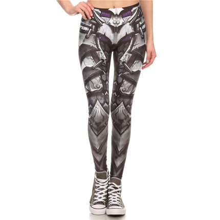 Fashion Casual Skull Printed Elastic Women’s Leggings - Wnkrs