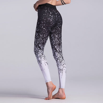 Women's Colorful Printed Sport Leggings - Wnkrs