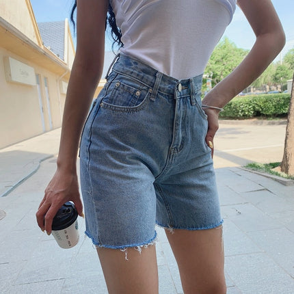 Women's California High Waist Denim Shorts - Wnkrs