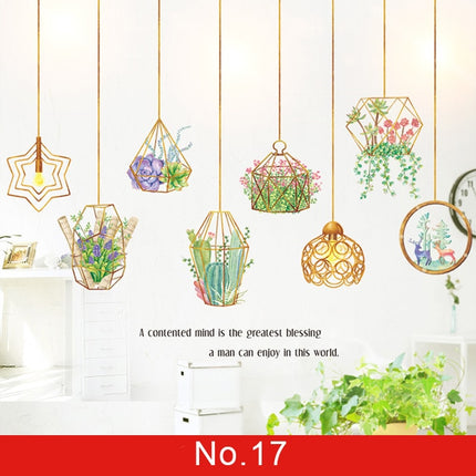 Green Leaves Wall Stickers - Wnkrs