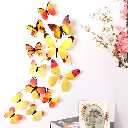 Colorful 3D Butterflies Wall Stickers Set - Wnkrs