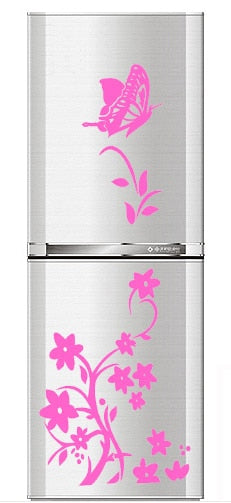 Butterfly Patterned Refrigerator Stickers - Wnkrs