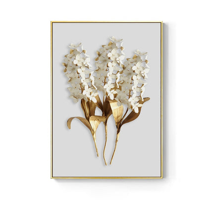 Golden Leaf Canvas Poster - Wnkrs