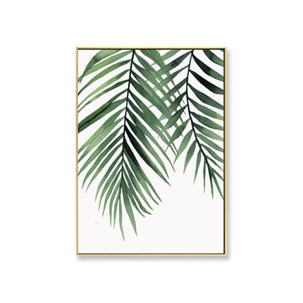 Watercolor Leaves Printed Poster - Wnkrs