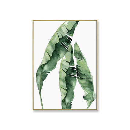 Watercolor Leaves Printed Poster - Wnkrs