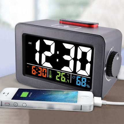 Digital Alarm Clock with Thermometer - wnkrs