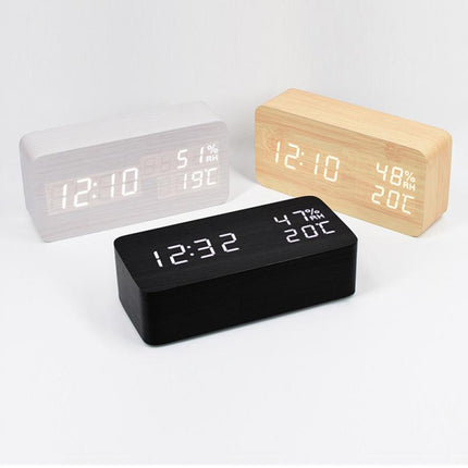 Smart Wooden Alarm Clock - wnkrs