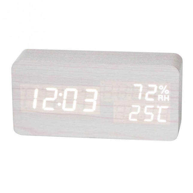 Smart Wooden Alarm Clock - wnkrs