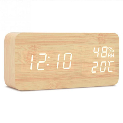 Smart Wooden Alarm Clock - wnkrs