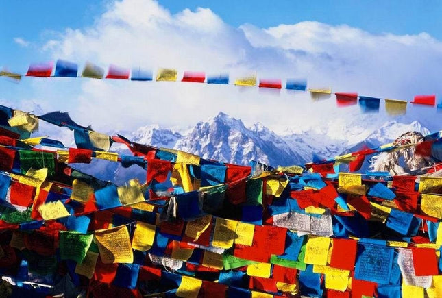 Tibetan Buddhist Prayer Flags - wnkrs