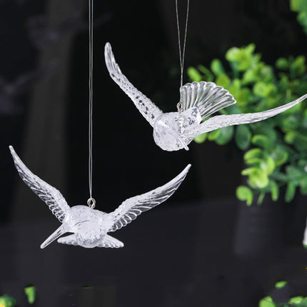 Set of 12 Acrylic Bird Ornaments - wnkrs