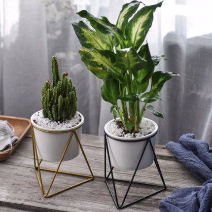 Geometric Design Plant Pot - wnkrs