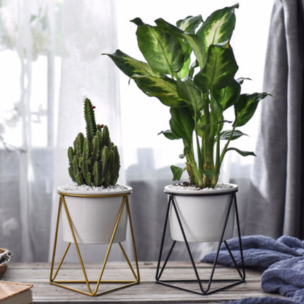 Geometric Design Plant Pot - wnkrs