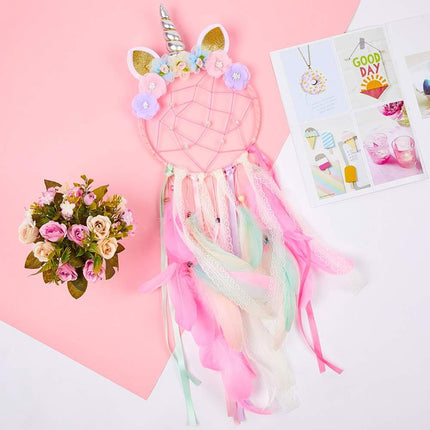 Unicorn Themed Dream Catcher - wnkrs