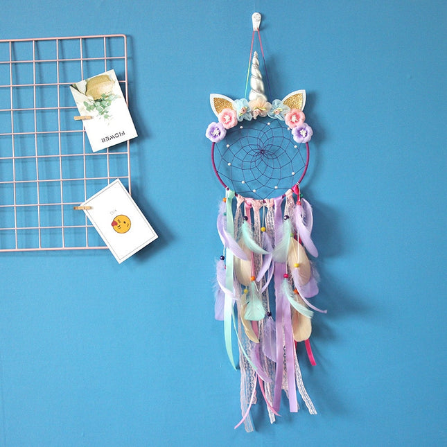 Unicorn Themed Dream Catcher - wnkrs