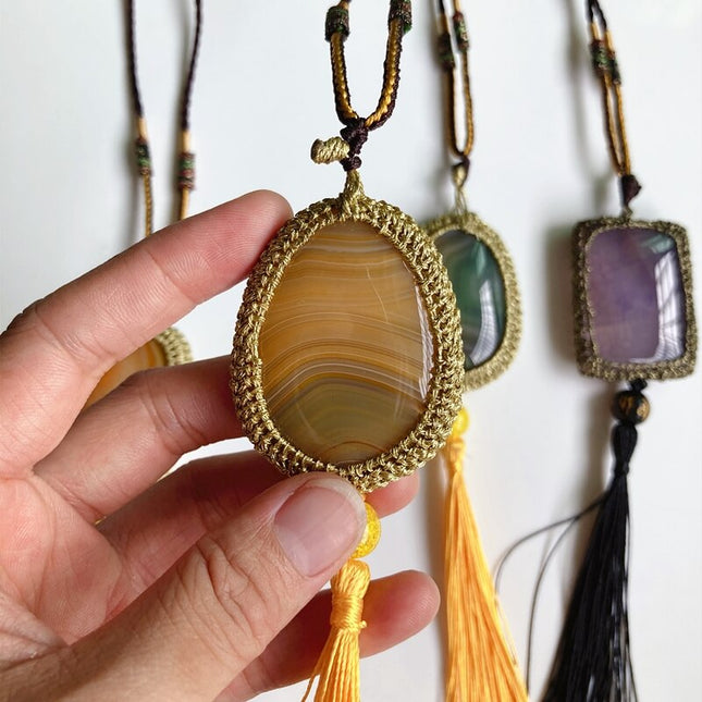 Mini Deer Dream Catcher with Natural Feathers - wnkrs