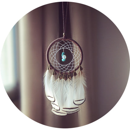 Handmade Dream Catcher with Feathers and Jingle Bells - wnkrs