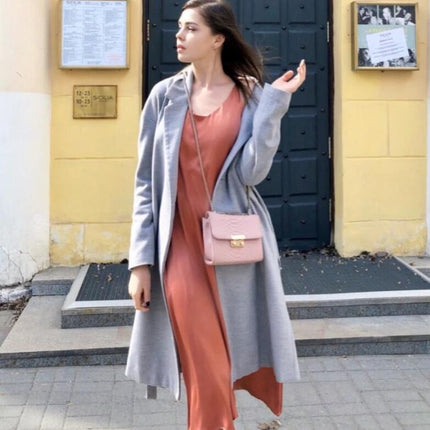 Women's Basic Satin Dress - wnkrs