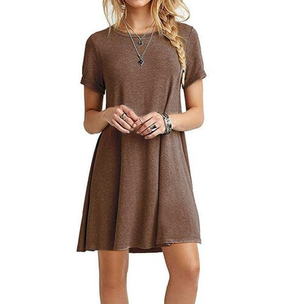 Women's Casual Style Mini Dress - wnkrs