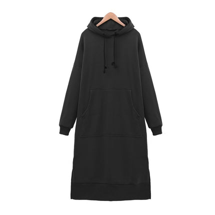 Women's Loose Long Hoodie - wnkrs