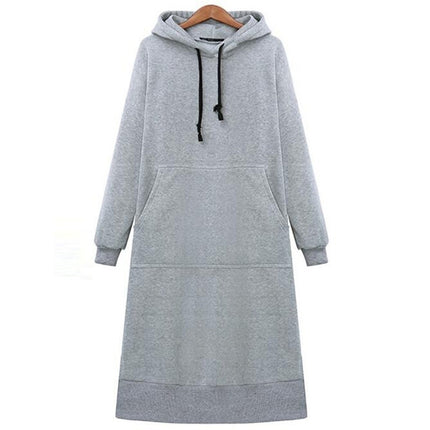 Women's Loose Long Hoodie - wnkrs