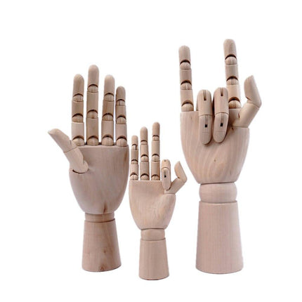 Wooden Hand Figurines - Wnkrs