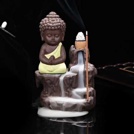 Little Buddha Ceramic Incense Burner - Wnkrs