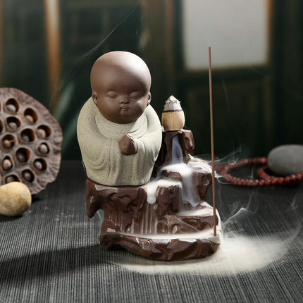 Little Buddha Ceramic Incense Burner - Wnkrs