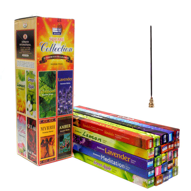 Indian Incense Sticks Set 7 pcs Box - Wnkrs