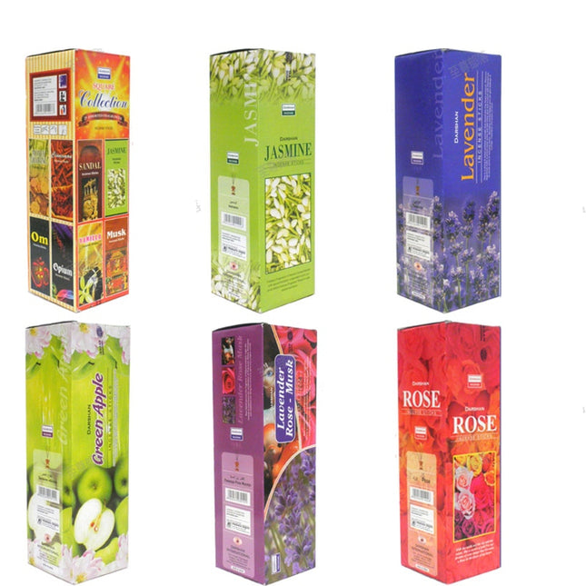Indian Incense Sticks Set 7 pcs Box - Wnkrs