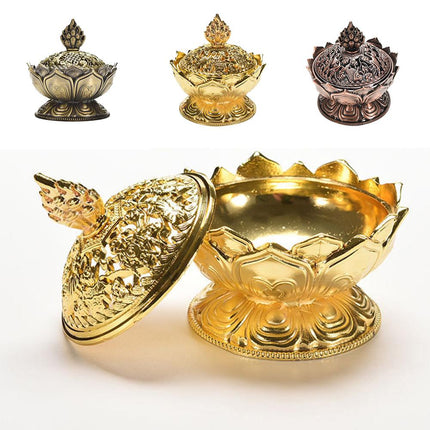 Mini Tibetan Lotus Incense Burner - Wnkrs