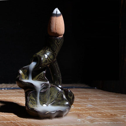 Ceramic Dragon Incense Burner & Stick Holder - Wnkrs