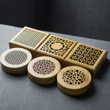 Bamboo Sandalwood Incense Burner - Wnkrs