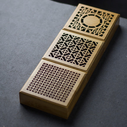 Bamboo Sandalwood Incense Burner - Wnkrs