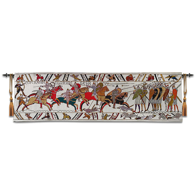 Rectangle Cotton Tapestry With Medieval Culture - wnkrs