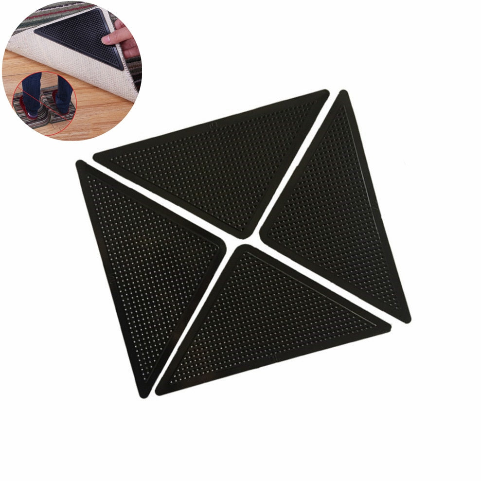 Set of 4 Home Floor Mat Grippers