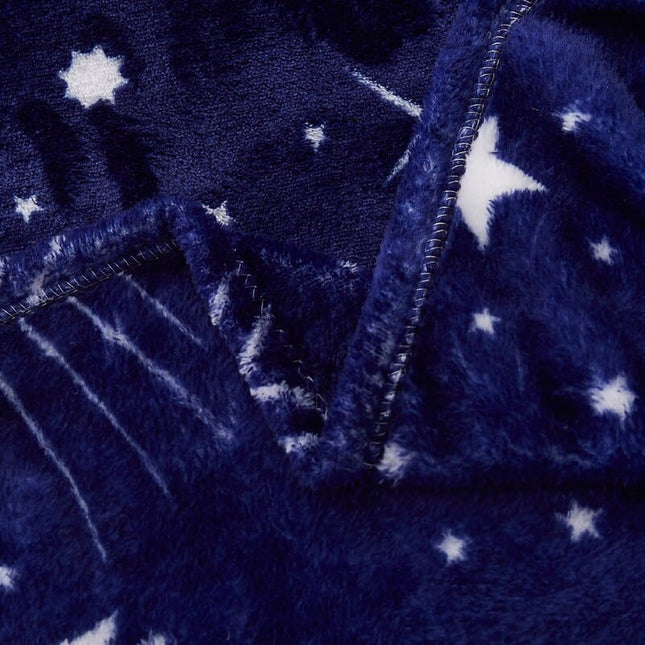 Polyester Blanket with Stars Pattern - wnkrs
