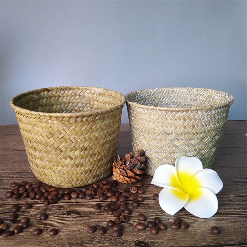 Woven Bamboo Storage Basket