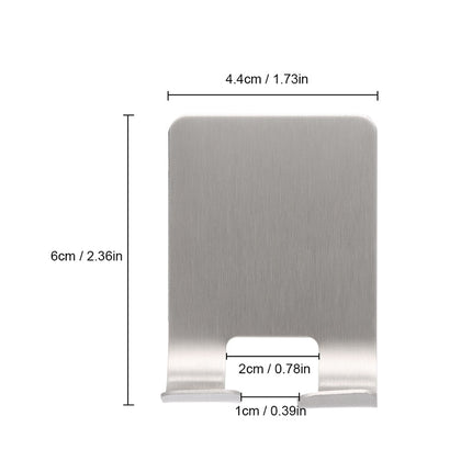 Stainless Steel Wall Razor Holder - wnkrs