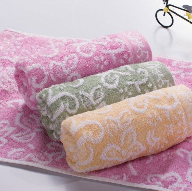 Floral Print Face Towel - Wnkrs