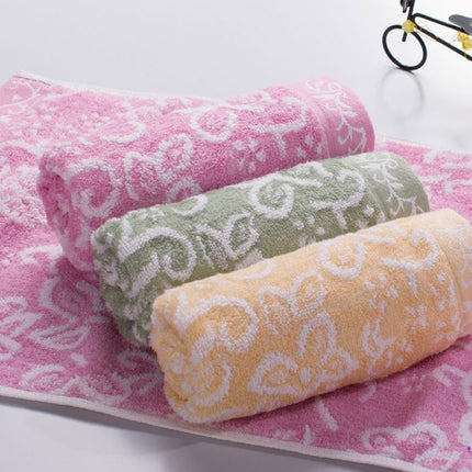 Floral Print Face Towel - Wnkrs