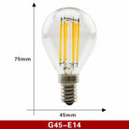g45-e14 / 2w / blanco cálido